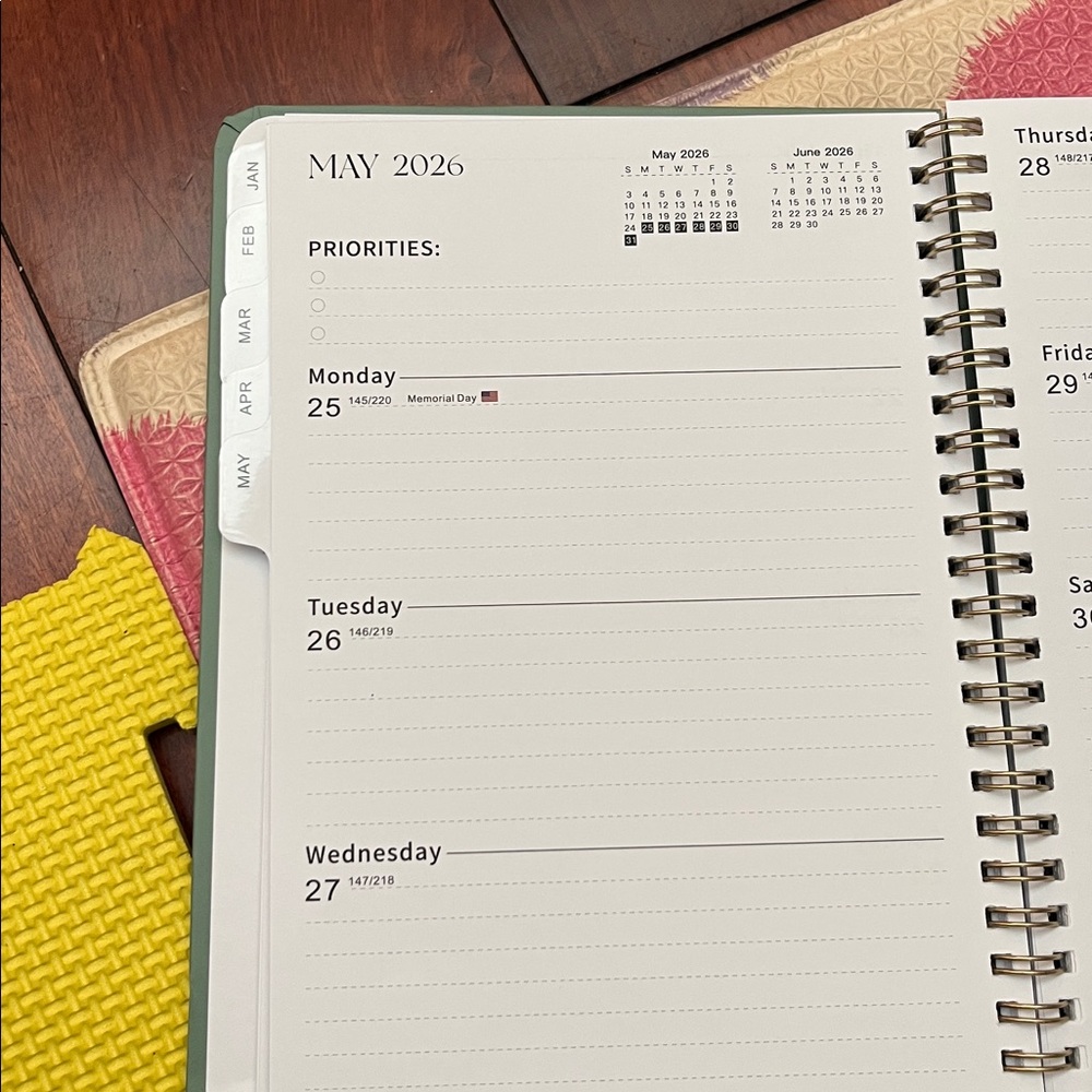 2026 Planning Calendar - Sage Green new - Picture 7 of 10